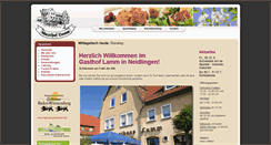 Desktop Screenshot of lamm-neidlingen.de